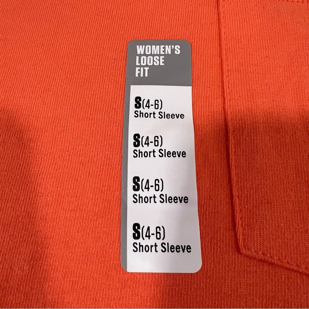 Carhartt NWT Women's small loose fit heavy weight short sleeve pocket shirt - Picture 4 of 11